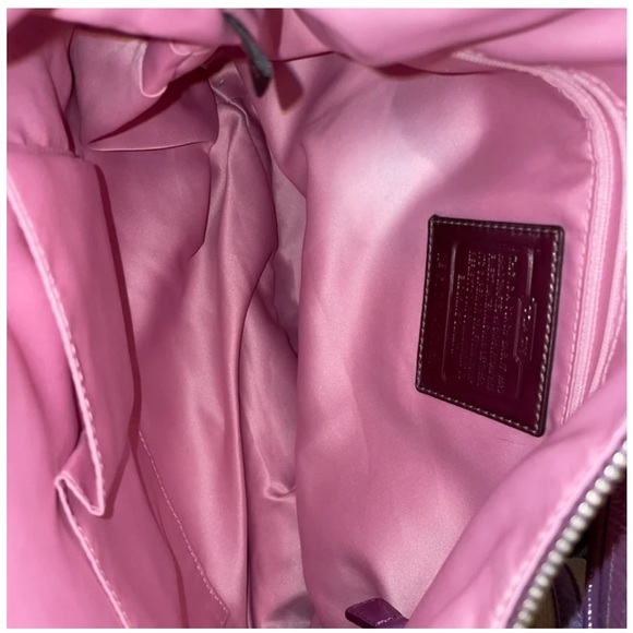 Coach Poppy Liquid Gloss Satchel - Picture 2 of 2